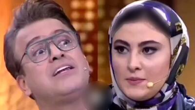 وقتی که حامد آهنگی میخواد از مریم مومن امتحان بگیره ؟جواب های بامزه مریم مومن به سوالات حامد آهنگی