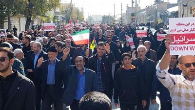 راهپیمایی جمعه‌های خشم در کرمانشاه برگزار شد