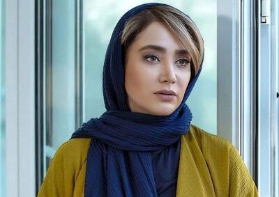 نمای از رخ زیبای بهاره افشاری با لبخندی زیبا