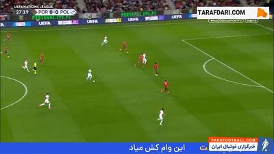 خلاصه بازی پرتغال 5-1 لهستان (لیگ ملت‌های اروپا - 2024) - پارس فوتبال