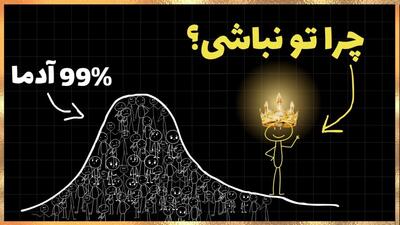 موفقیت: چطور از ۹۹ درصد آدم‌ها موفق تر باشیم! (ازهمین امروزشروع کن)