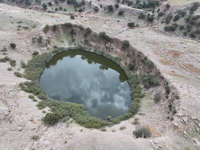 پهنه آبی ناشناخته سیاه چال سالند دزفول بررسی شد