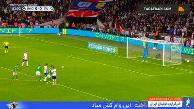 گل هری کین به ایرلند از روی نقطه پنالتی (انگلیس 1-0 ایرلند) - پارس فوتبال