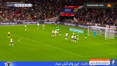 گل جرد بوون به ایرلند (انگلیس 4-0 ایرلند) - پارس فوتبال