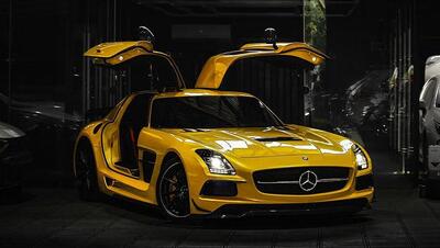 ملاقات با مرسدس‌ بنز SLS Black Series | bama.ir