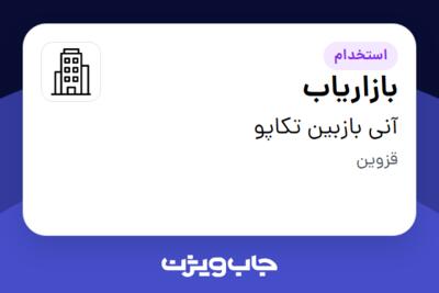 استخدام بازاریاب - خانم در آنی بازبین تکاپو