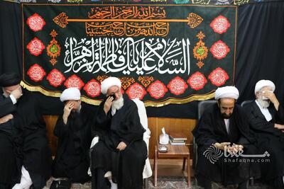 گزارش تصویری: مجلس عزاداری فاطمیه اول در دفتر آیت الله دوزدوزانی |  شفقنا