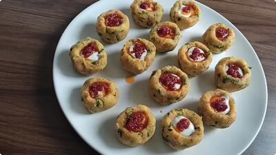 طرز تهیه میان وعده کلاسیک با سیب زمینی آبپز و سبزیجات