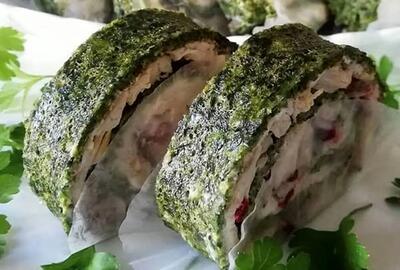 طرز تهیه رول پنیر و سبزی؛ پیش‌غذایی شیک و خوش‌طعم برای مهمانی‌ها