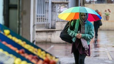 هواشناسی ایران| رگبار و رعدوبرق در ۲۱ استان