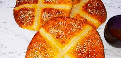 طرز تهیه نان شیر مال خانگی / نان شیر مال شیرین طعم نوستالژی بچگی صفر تا صد آموزش