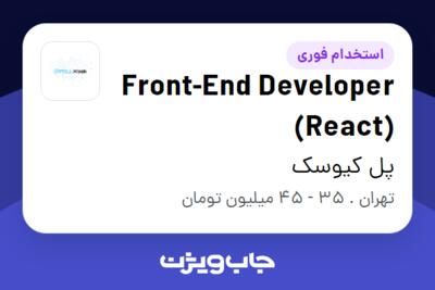 استخدام Front-End Developer (React) در فرانکس