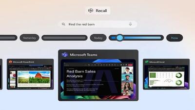 قابلیت Recall AI مایکروسافت برای کامپیوترهای Copilot Plus منتشر شد