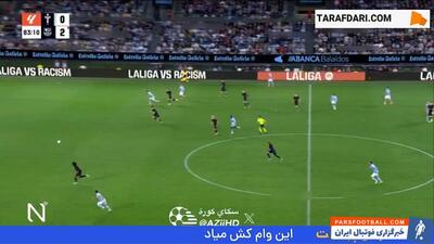 گل آلفون گونزالس به بارسلونا (سلتاویگو 1-2 بارسلونا) - پارس فوتبال