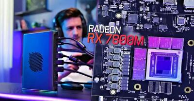 اولین بنچمارک از پردازنده گرافیکی AMD Radeon RX 7800M؛ افزایش 28 درصدی عملکرد نسبت به نسل قبل!