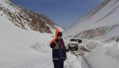 بارش ۱۰سانتی‌متری برف در گله بادوش