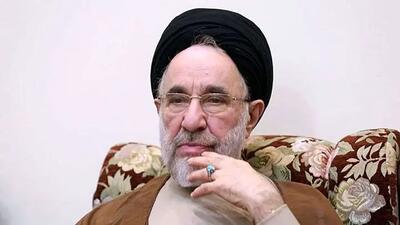 خاتمی گفت پزشکیان واقعا کارهای خوب زیادی کرده است باید از او تقدیر کرد