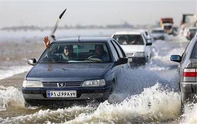 سیل در راه مازندران