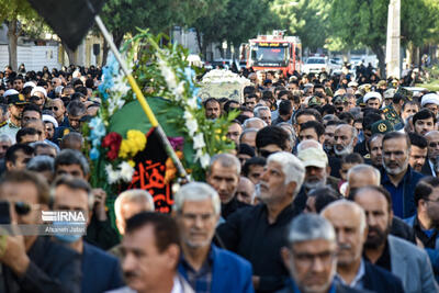 آسمان بوشهر با حضور پنج شهید گمنام عطرآگین شد