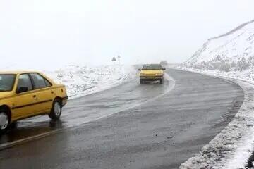 این جاده ها برفی می شوند/ هشدار به مسافران