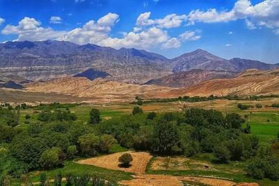 روستای کوهپایه؛ نگین سبز و درخشنده استان کرمان