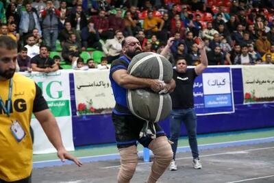 قهرمان قوی‌ترین مرد ایران موفق به حفظ عنوان خود شد