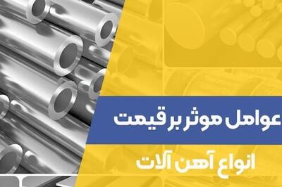 اندیشه معاصر - عوامل موثر بر قیمت فولاد و آهن آلات اندیشه معاصر