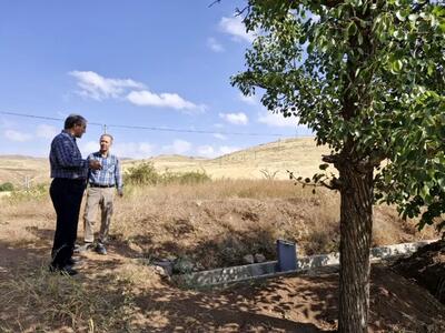 تحویل پروژه لوله‌گذاری کانال آبیاری روستای ایرانق همزمان با روز جهانی خاک