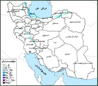 خزر؛ پرباران‌ترین حوضه‌‌ آبریز کشور در هفته جاری