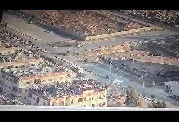 لحظه ورود ترویستها به شهر حلب + فیلم