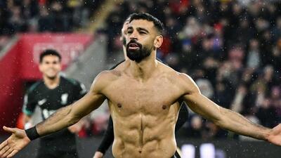 همه در حسرت سیکس‌پک‌های محمد صلاح هستند!