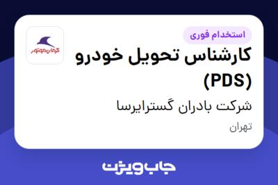 استخدام کارشناس تحویل خودرو (PDS) - آقا در شرکت بادران گسترایرسا