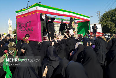 گزارش میدانی خبرنگار مهر از تشییع پیکر مطهر شهدای گمنام در دهلران