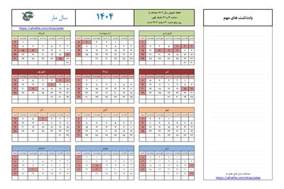 اندیشه معاصر - شگفتی های لحظه دقیق تحویل سال ۱۴۰۴ | تعطیلات رسمی سال جدید+ هر آنچه از لحظه تحویل سال ۱۴۰۴ باید بدانید! اندیشه معاصر