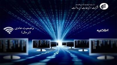 اختلال اینترنت رفع شد | سیتنا