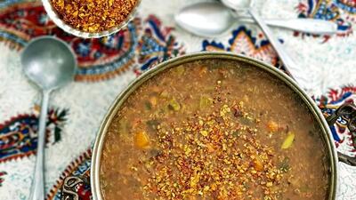 طرز تهیه آش ترش شمالی با طعمی اصیل و خانگی