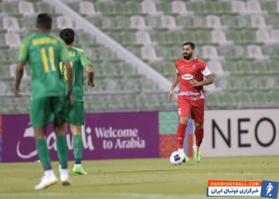 تصویر بغض کنعانی زادگان ستاره پرسپولیس پس از برد ارتش سرخ مقابل الشرطه عراق