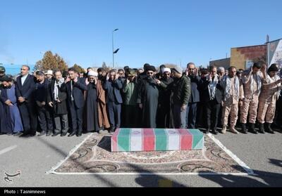 شهید گمنام در خانه ابدی خود آرام گرفت+تصاویر - تسنیم