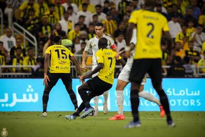 جدال رونالدو و بنزما به نفع الاتحاد تمام شد