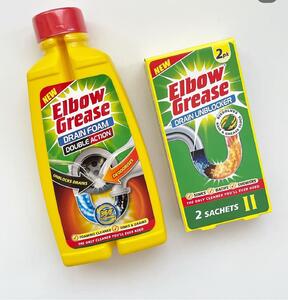 معرفی مزایای فوم لوله باز کن البو گریس Elbow Grease با رایحه لیمو