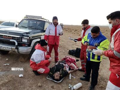 تصادف هولناک در جاده بهشهر-نکا؛ ۴ مصدوم به بیمارستان منتقل شدند