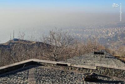 عکس/ آلودگی شدید شهر تهران از نمای کلکچال