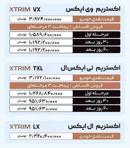 استارت عرضه ۳ محصول فوق لوکس اکستریم از فردا - ۱۷ آذر ۱۴۰۳