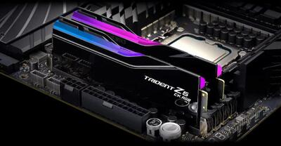 حافظه رم Trident Z5 CK RGB جی‌اسکیل رکورد اورکلاک DDR5 را شکست