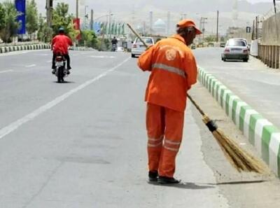 مرگ یک رفتگر در تهران بر اثر تصادف