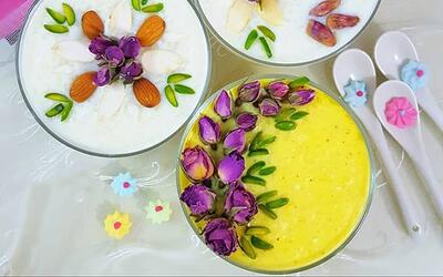 طرز تهیه شیر برنج مجلسی - سبک ایده آل