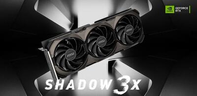 کارت گرافیک MSI RTX 4070 Ti SUPER SHADOW 3X، قدرت بی‌نظیر در ابعاد کوچک