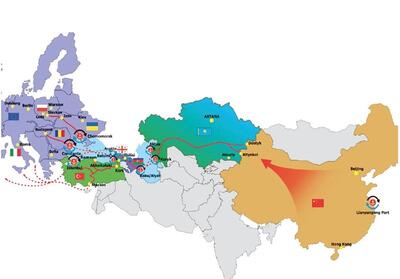رشد قابل‌توجه حمل‌ونقل کالا از طریق کریدور ترانس خزر - تسنیم