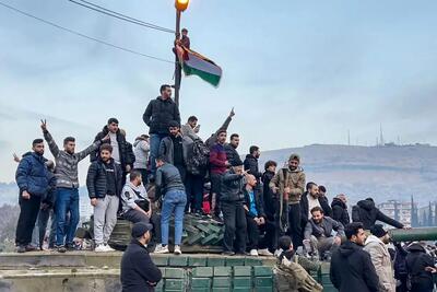 دو تصویر که میزان نفرت سوری‌ها از بشار اسد را نشان می‌دهد + عکس