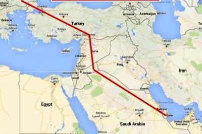 سوریه؛ مسیر خط لوله گاز قطر به اروپا خواهد شد؟